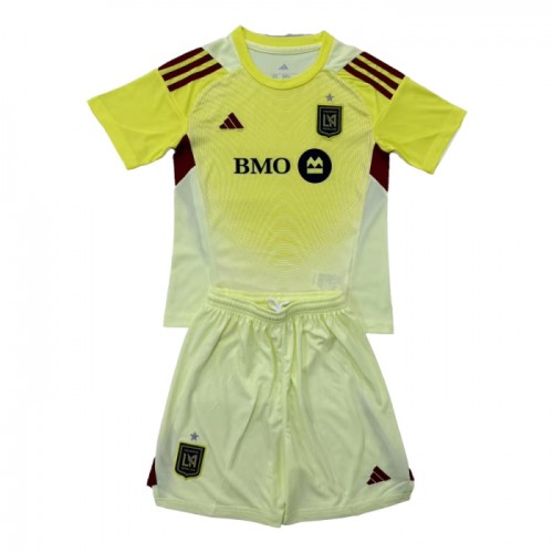Günstige Fußballtrikots Los Angeles FC Torwart Kinder 2025 Gelbe Kurzarm Günstige Fußballtrikots Los Angeles FC Torwart Kinder 2025 Gelbe Kurzarm